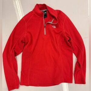 The North Face Vibrant Red Fleece Jacket L